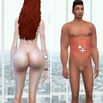 Butt & Body Sliders ~ PeachyThicc, Cornfed & Beefy by Whibby - Sims 4 Mods
