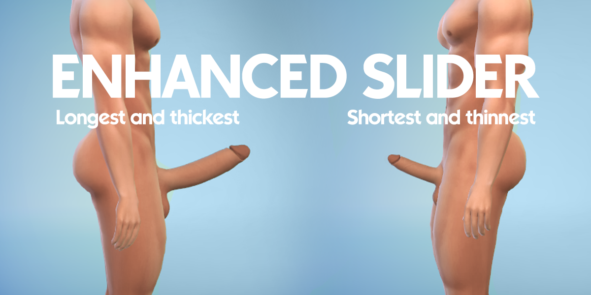 Supern4tural – WW Penis Meshes for male sims - Sims 4 screenshot