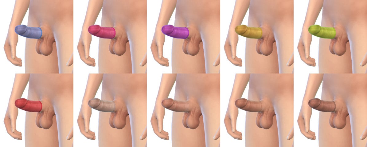 Simdulgence – TS4 RealGens Penis – 14 June 2020, Male Speedo - Sims 4 screenshot